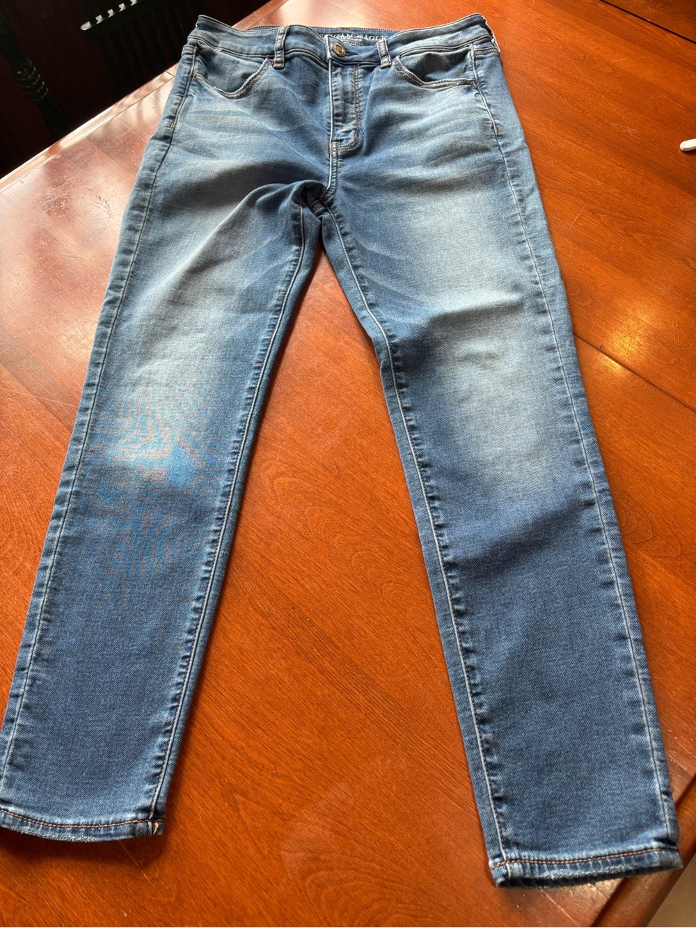 American Eagle Outfitters Medium Blue Stretch Denim Jeans